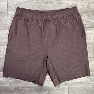 Myles Makes Moves Everyday Shorts 8" Inseam Brown sz M